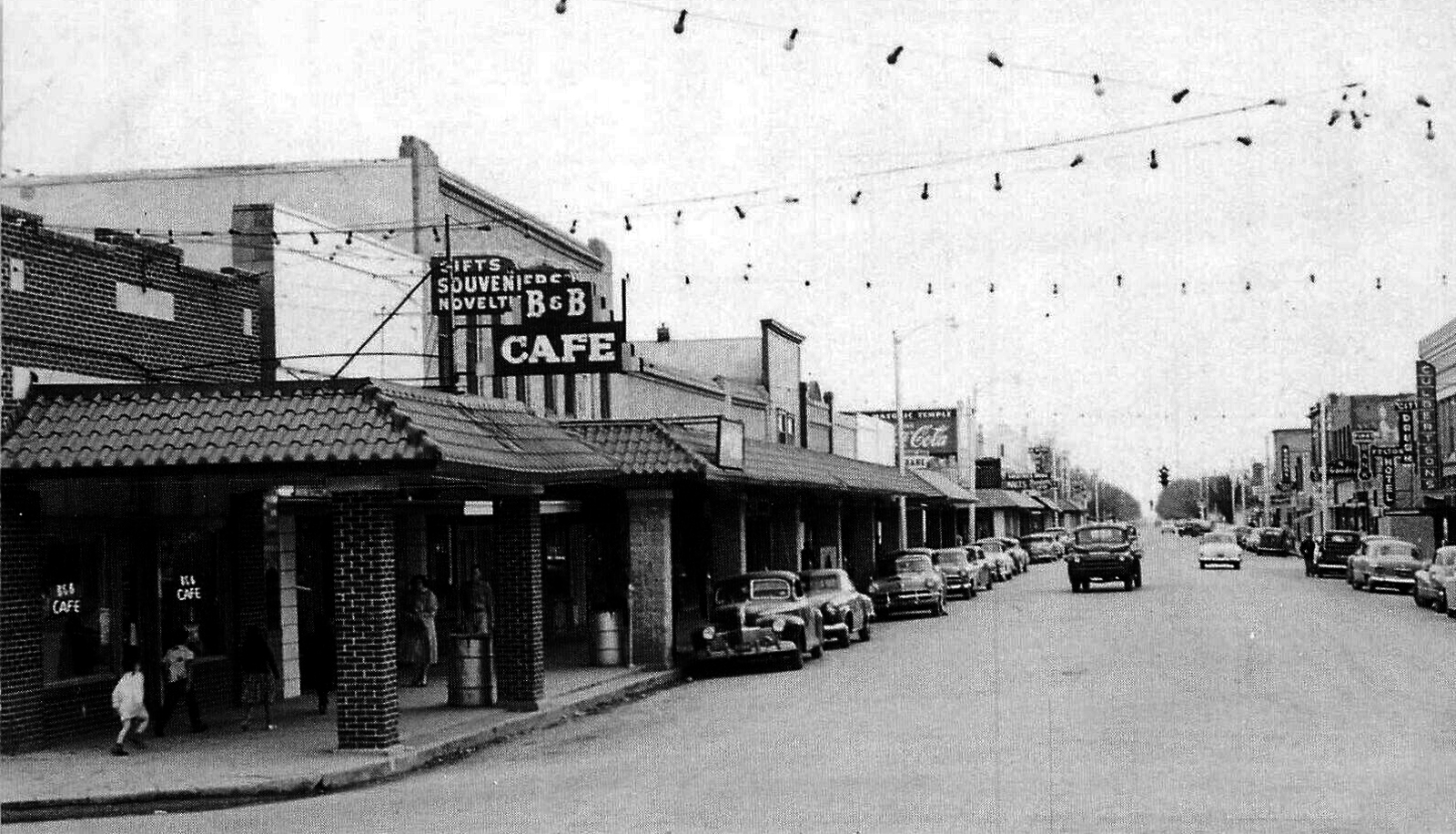 Main Street in Dalhart in Early 1950s